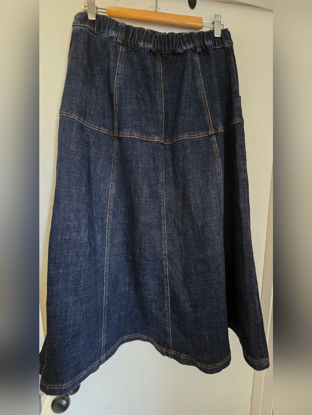 Giada Denim Skirt by Double D Ranch - Picture 5 of 8